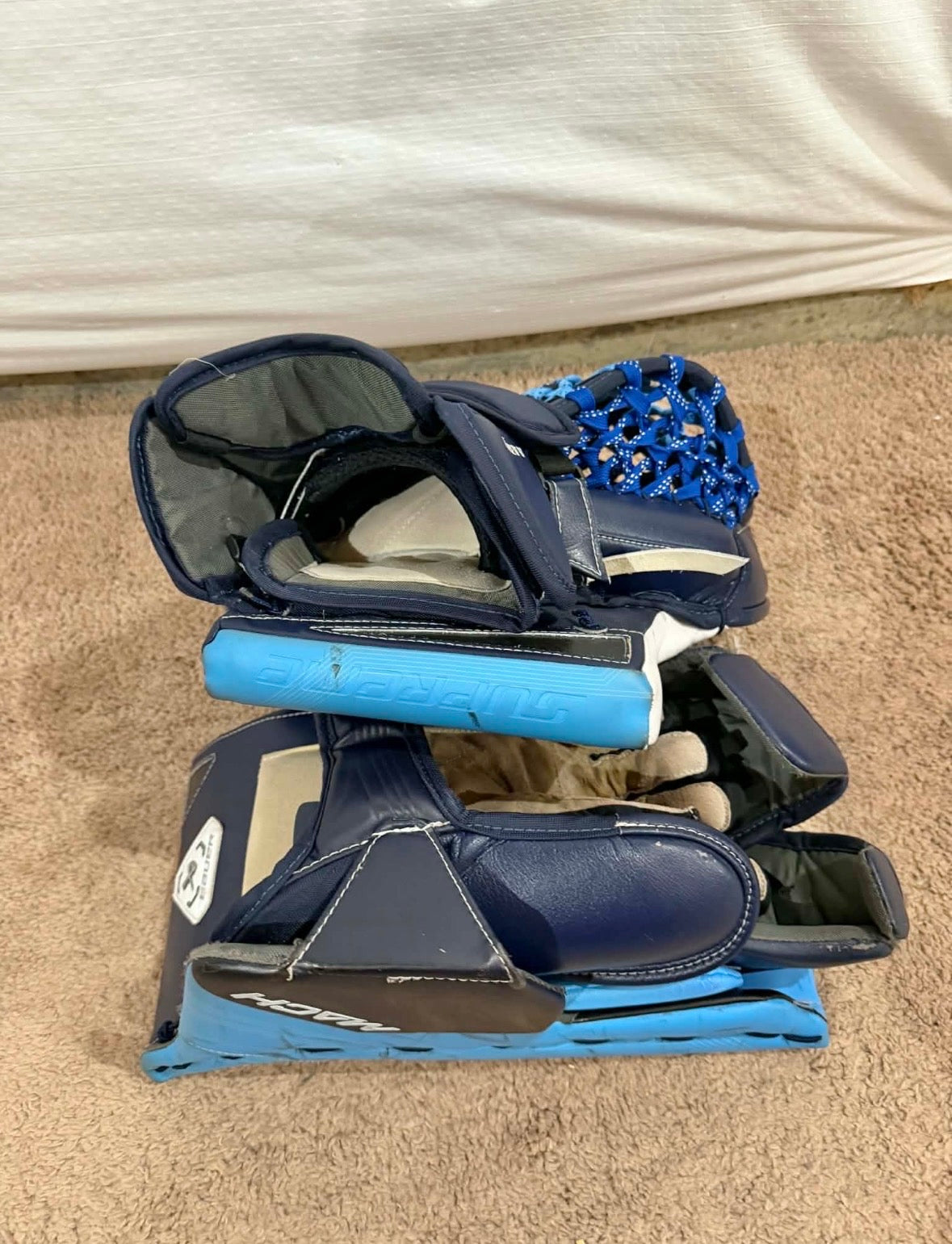 Bauer Mach 34+1 Regular Goalie pro stock Full Set