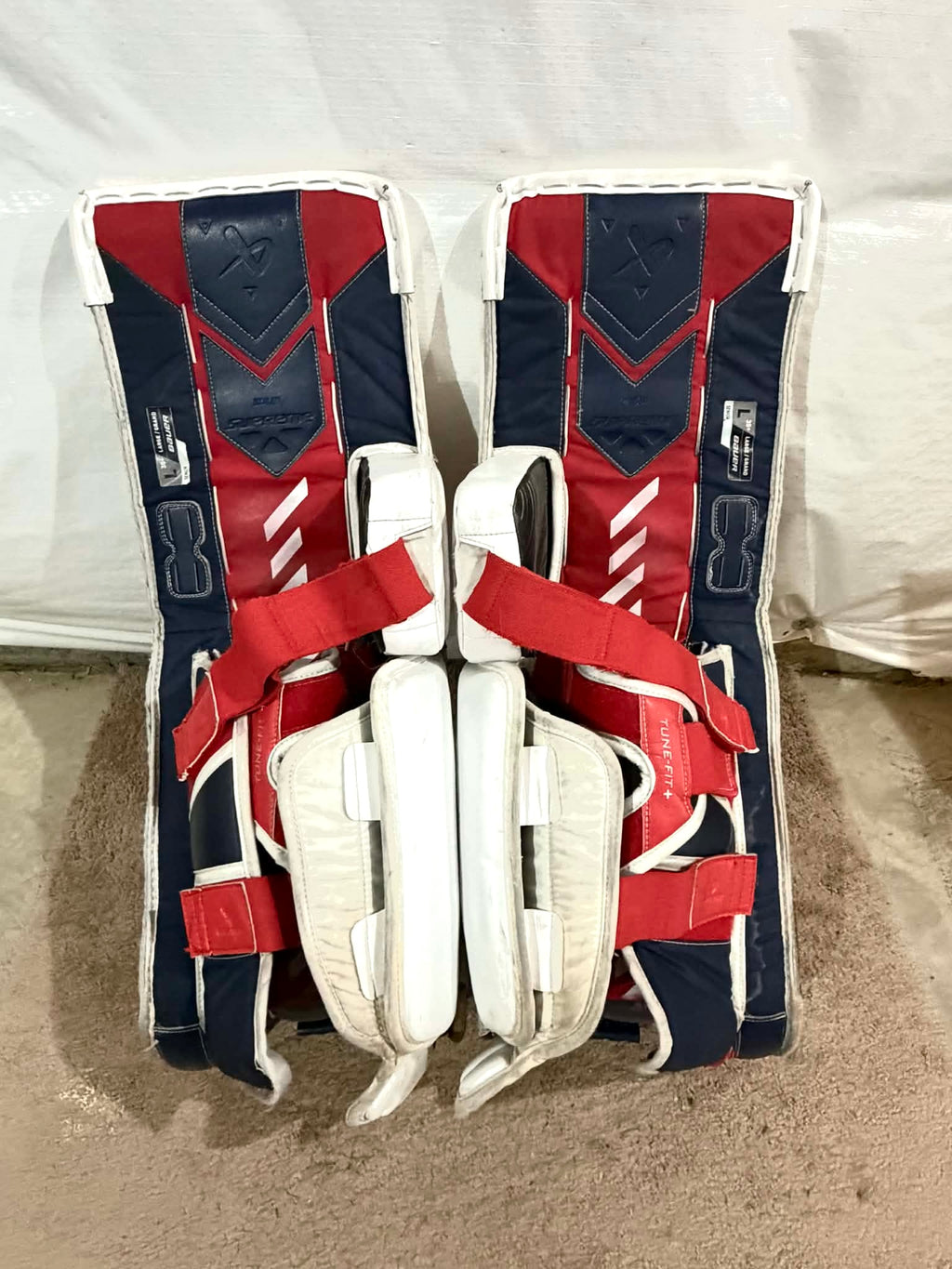 Bauer supreme shadow 35+1 pro stock goalie full set
