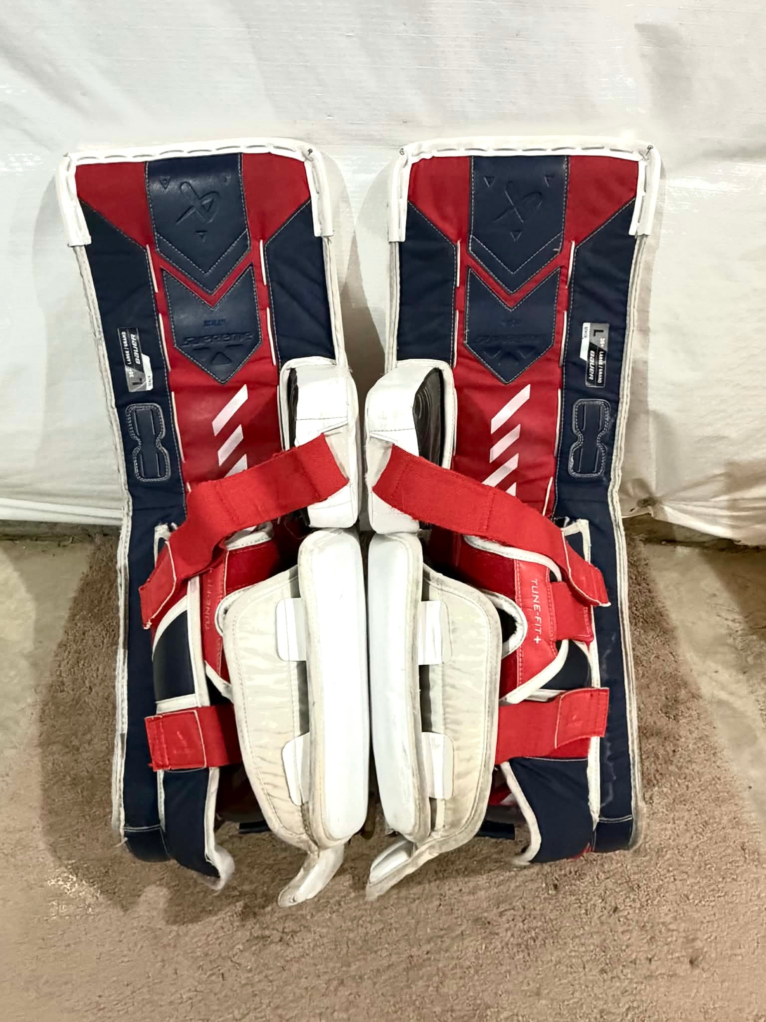 Bauer supreme shadow 35+1 pro stock goalie full set