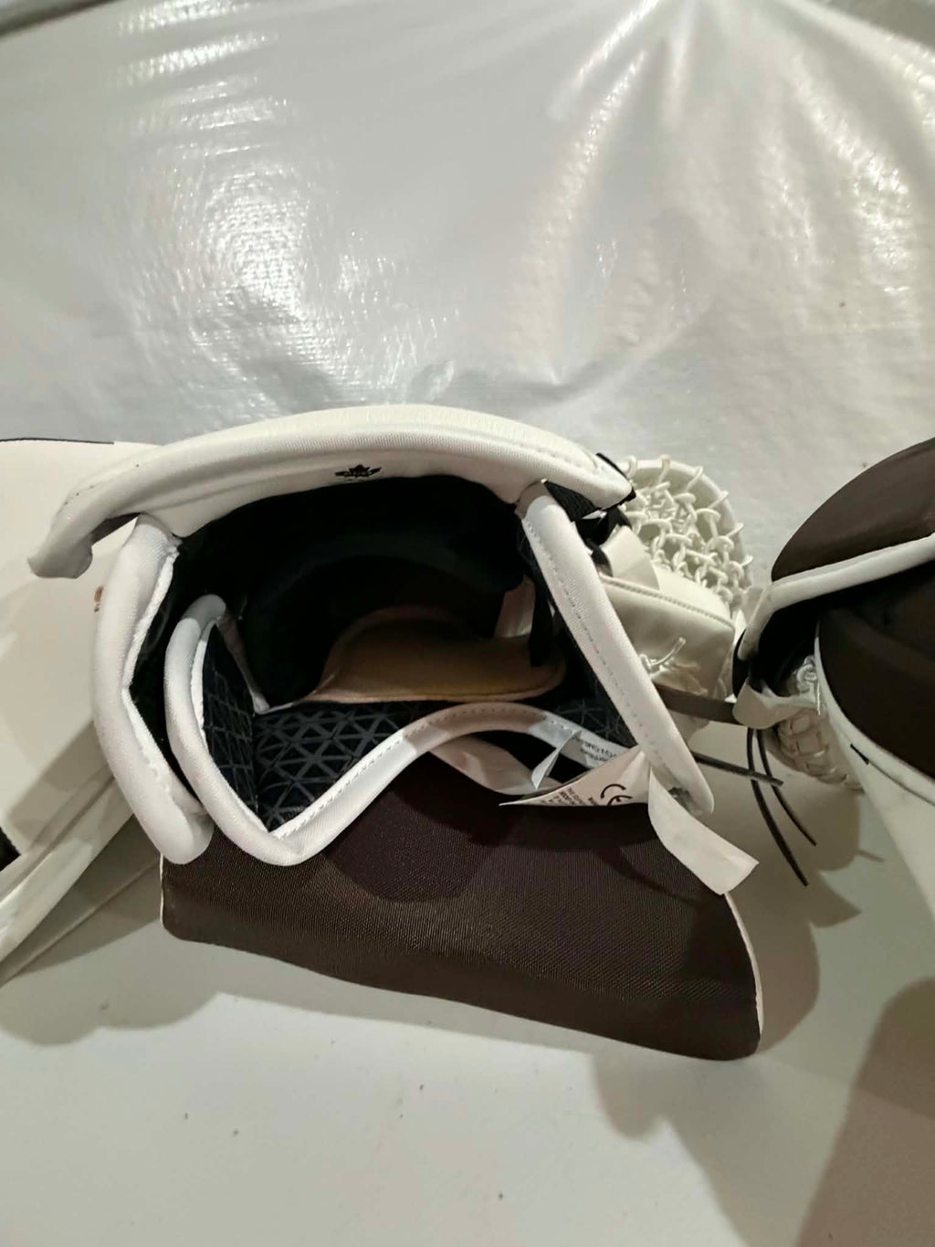 New CCM Eflex 6 Pro Stock 33+1.5 Goalie Full Set with two sets of gloves
