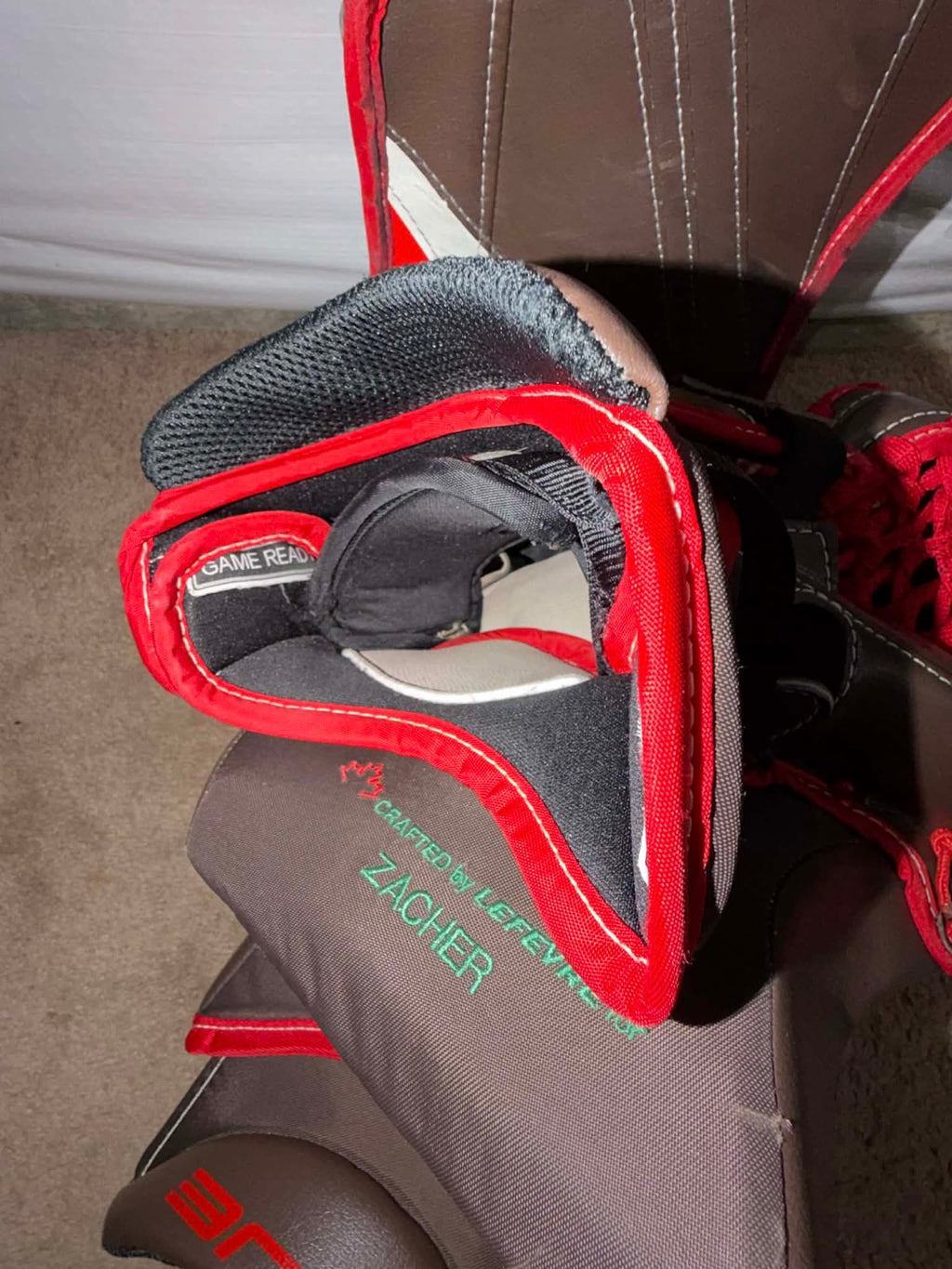 True L20.2 33+2 pro stock goalie full set
