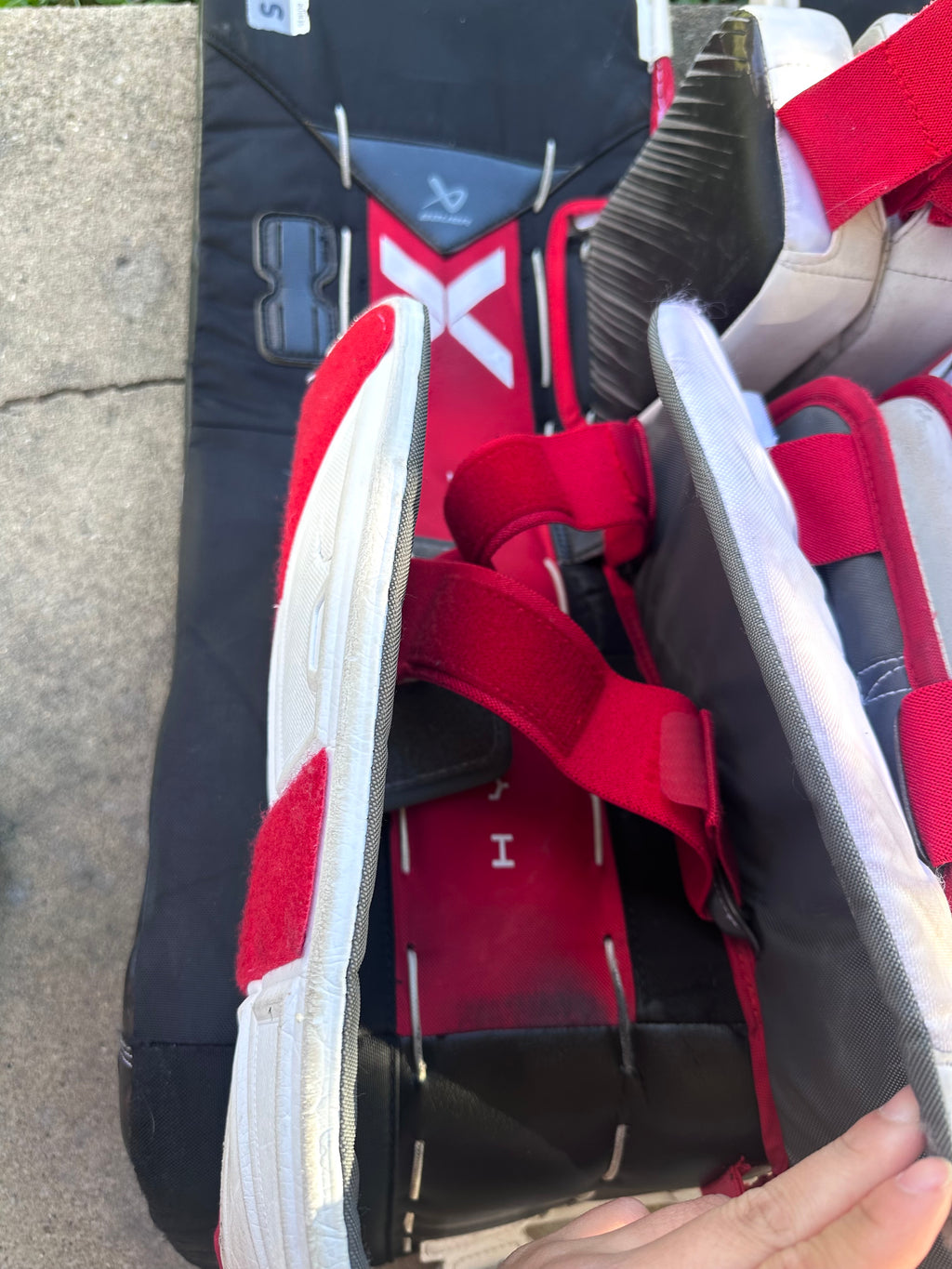 Bauer Hyperlite 2 33+1 pro stock goalie full set