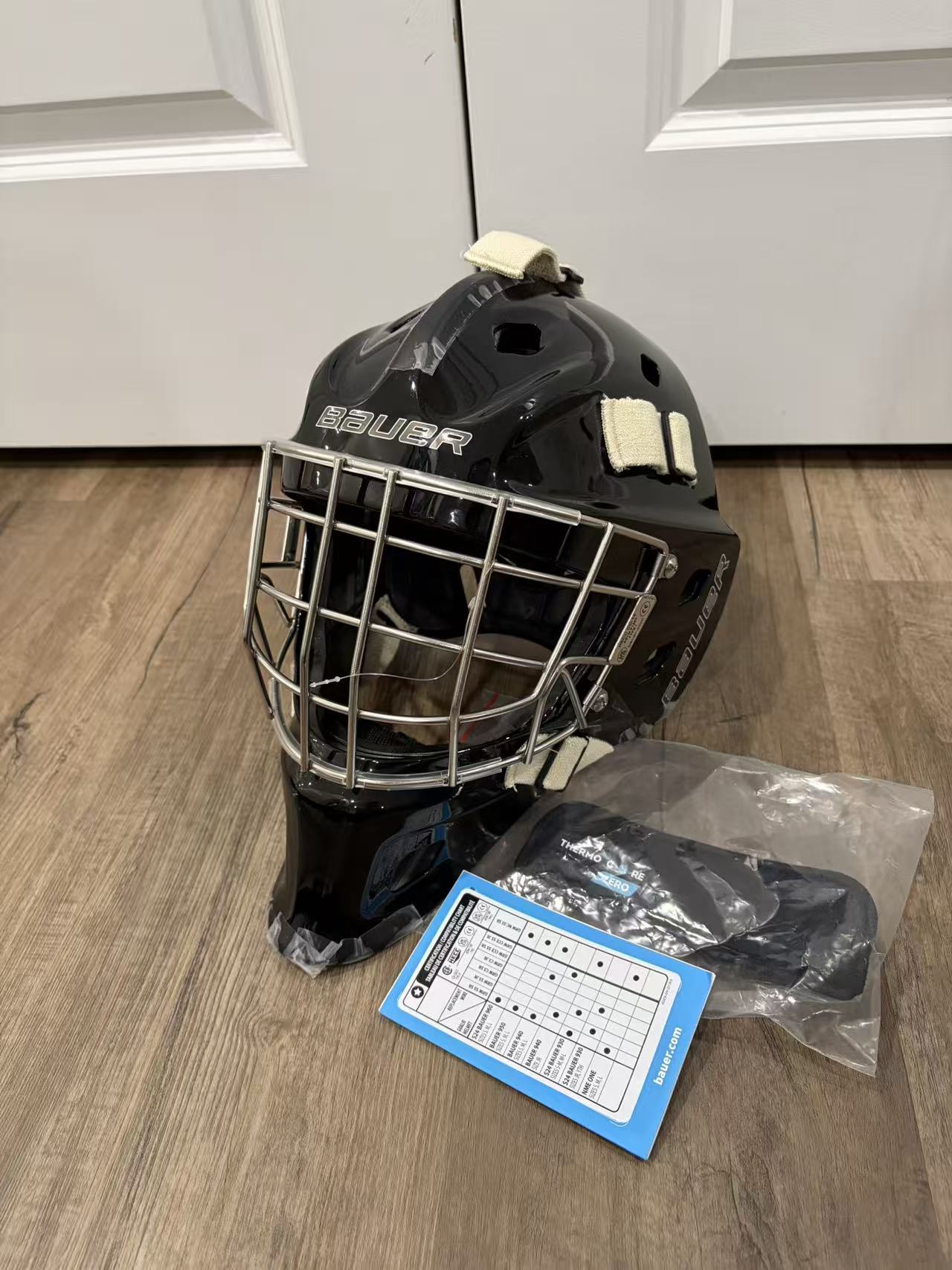 New Bauer NME One pro goalie mask