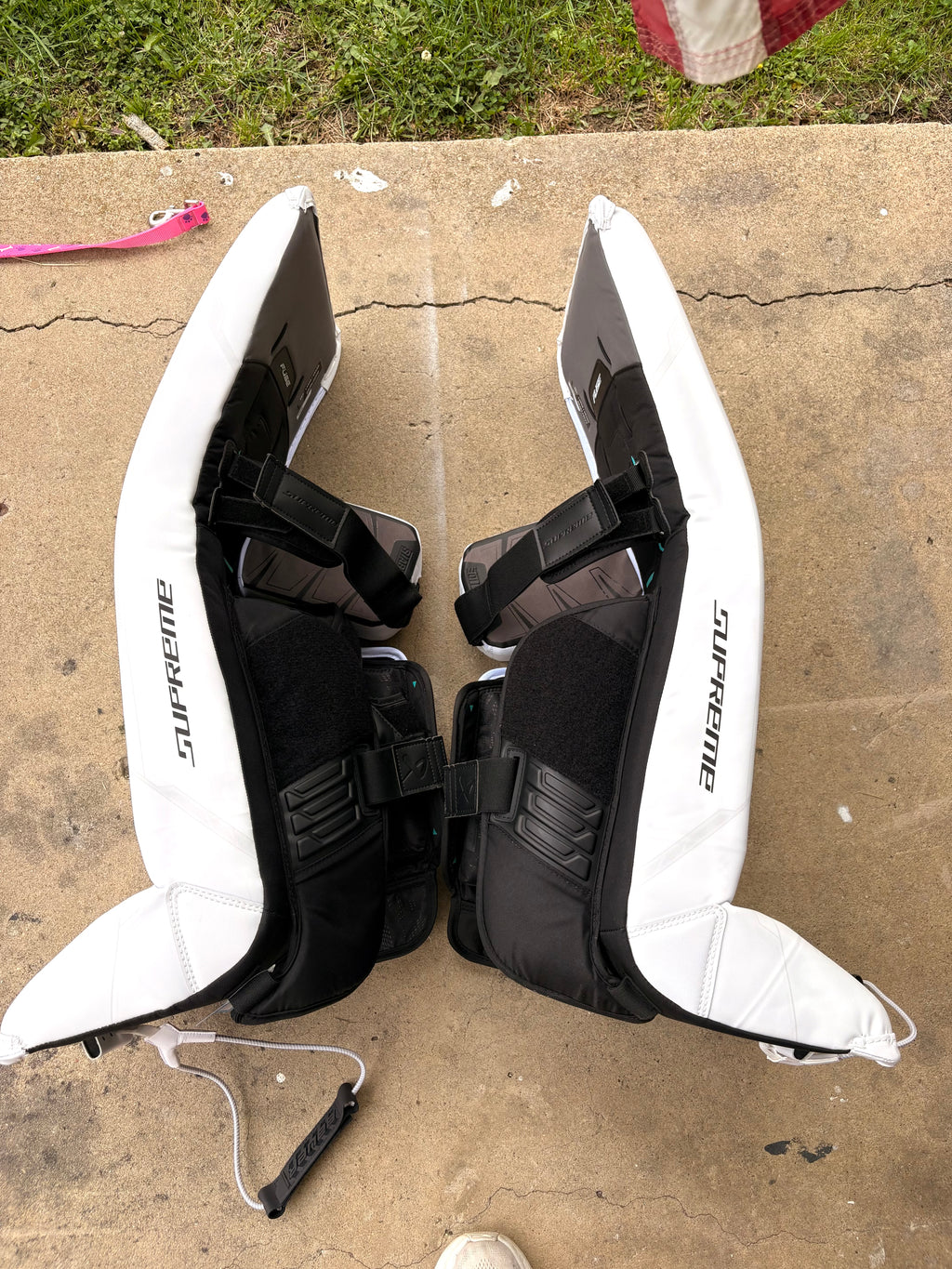 New Bauer supreme Fuse pro goalie full set