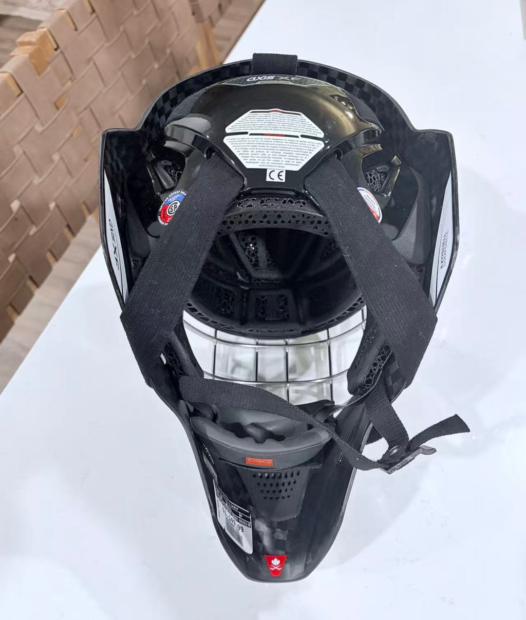 New Black CCM Acis XF Pro Senior Goalie Mask