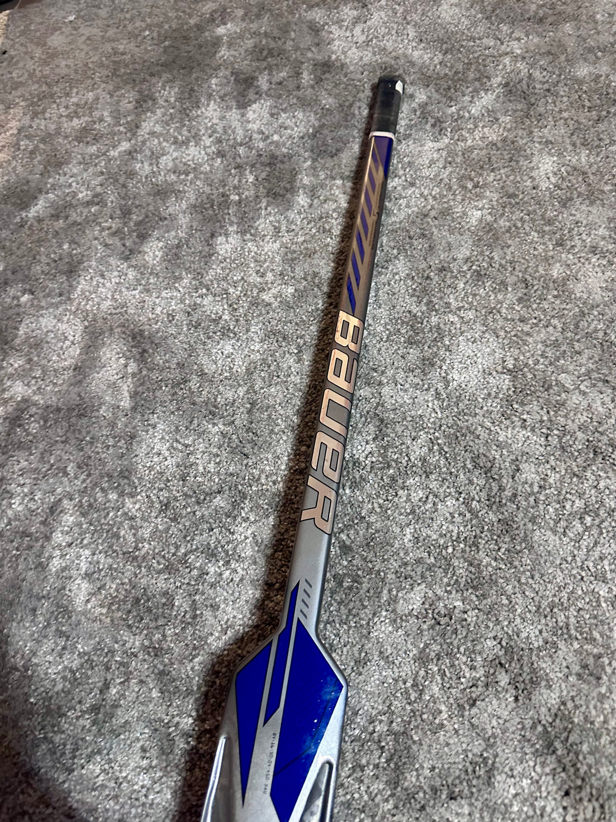 NCAA Bauer Mach 25" Full Right Pro Stock Goalie Stick #2