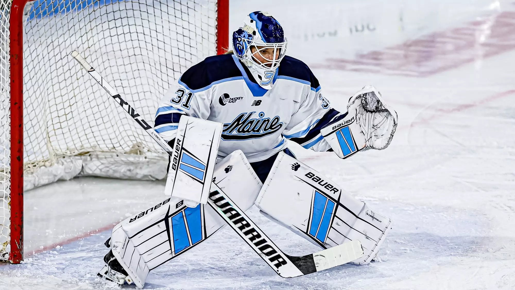 NCAA Bauer digit print Hyperlite 2 34+1 pro stock goalie full set