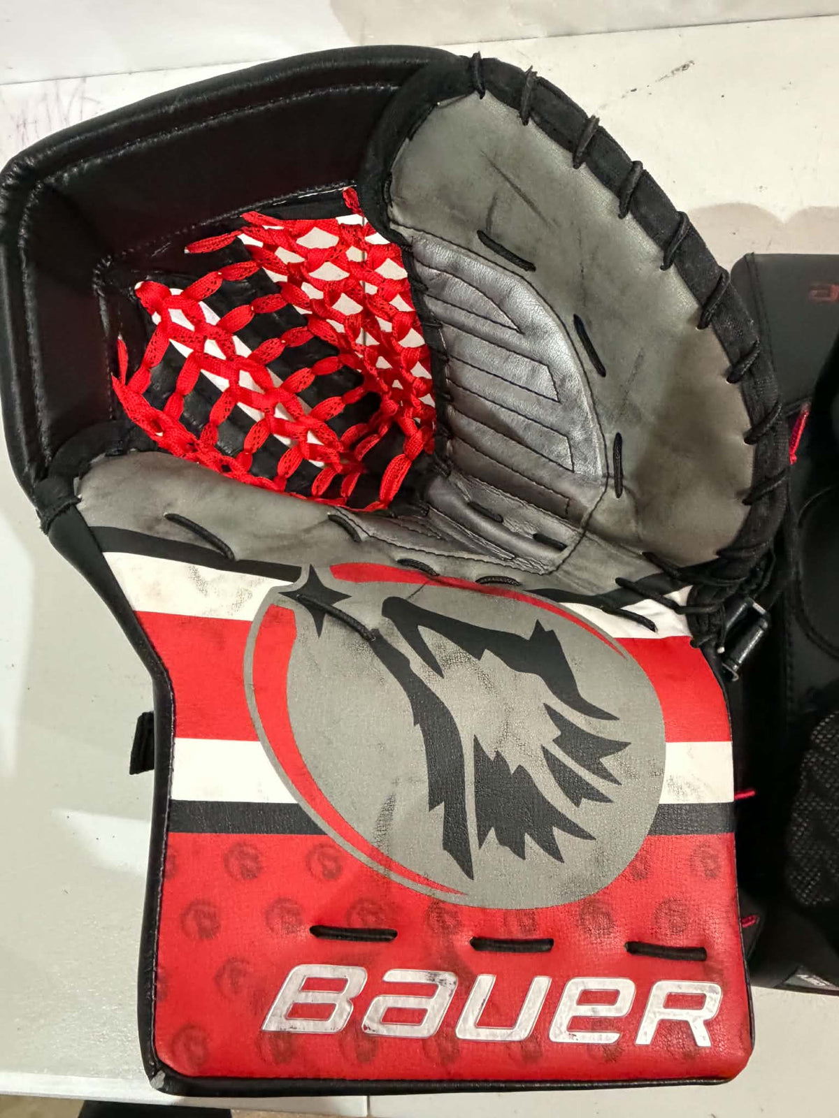 Bauer Supreme 2S Pro Digit Print Regular Pro Stock goalie glove and blocker set