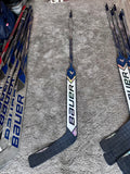 NCAA Bauer Shadow Full Right 24" Navy Pro Stock Goalie Stick #1