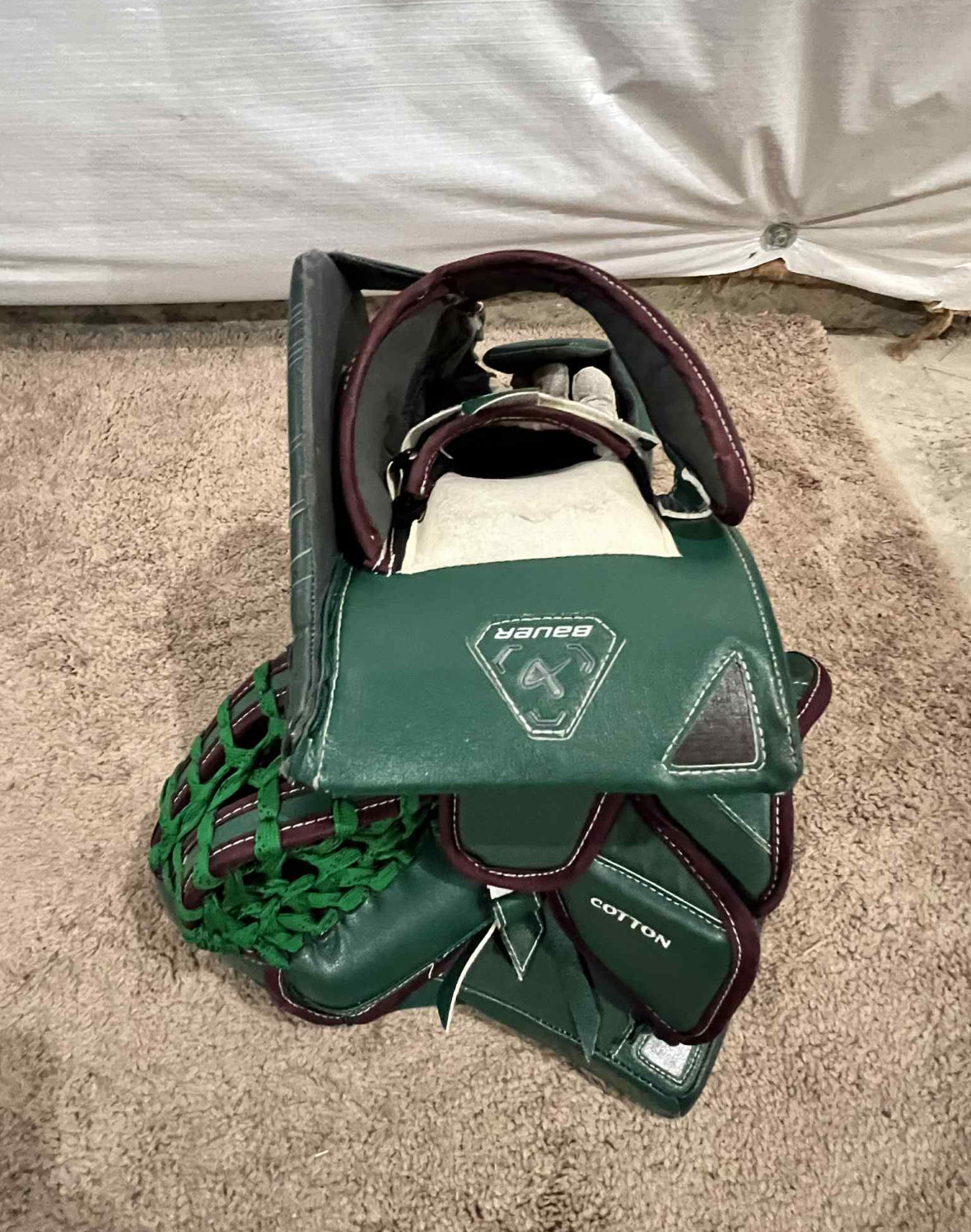 Bauer Mach Full Right 35+1 Goalie Pro Stock Full Set