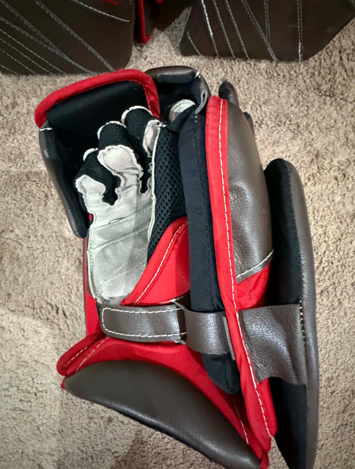 True L20.2 33+2 pro stock goalie full set