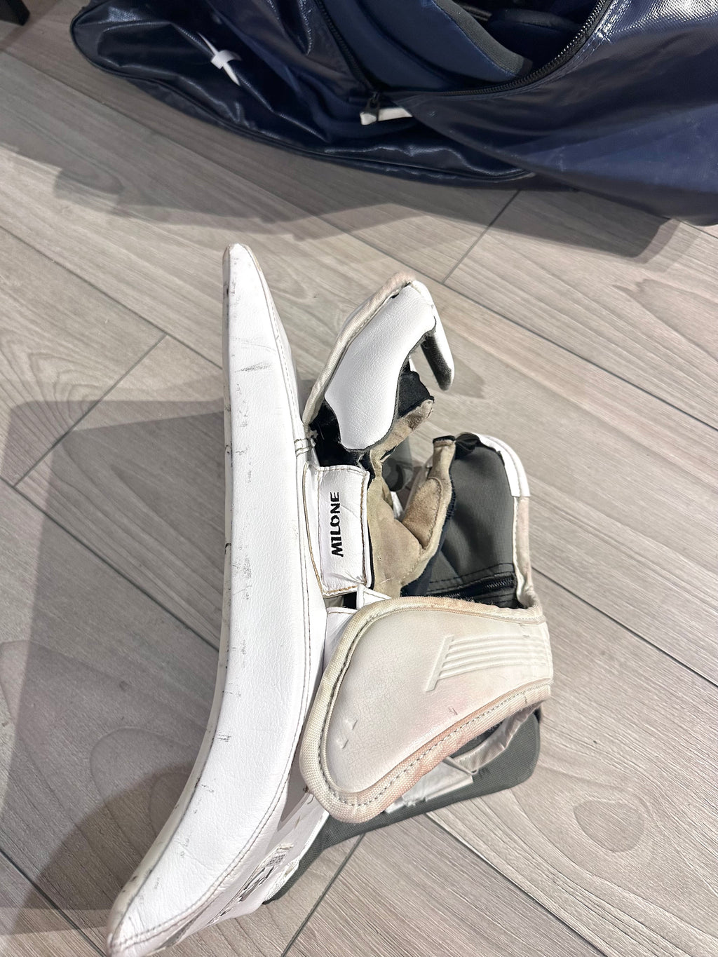 Bauer Hyperlite 2 / Mach White Pro Stock Goalie Full Set