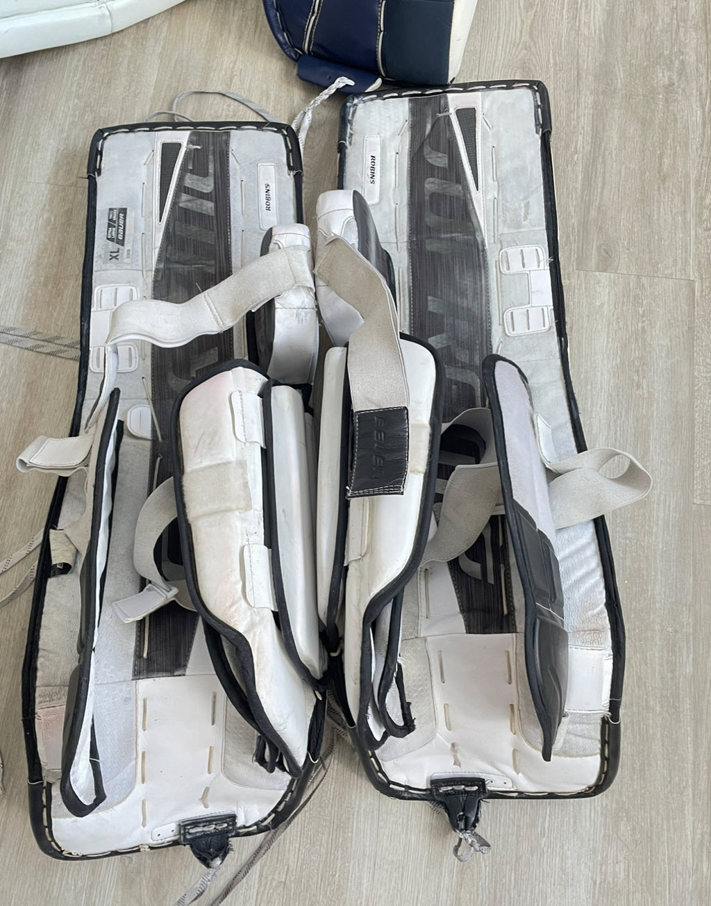 Bauer supreme Ultrasonic 36+1 pro stock goalie pads