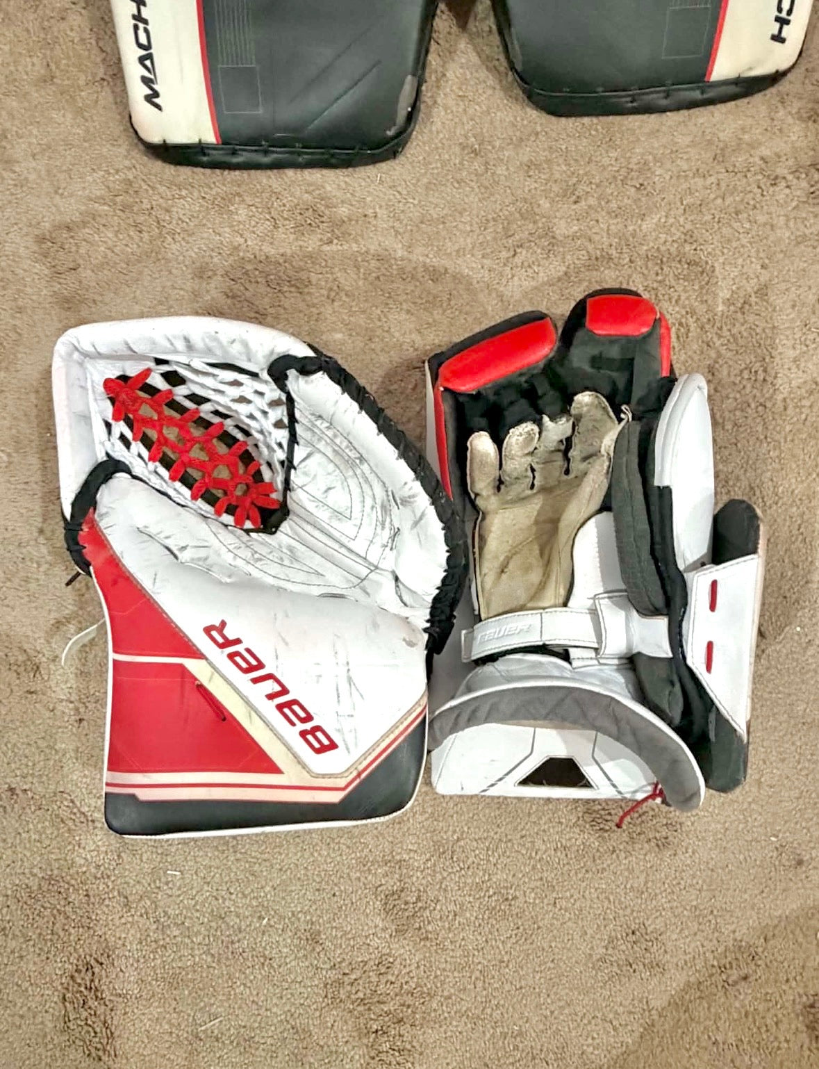 Bauer Mach 34+1 Regular Goalie Full Set Pro Stock