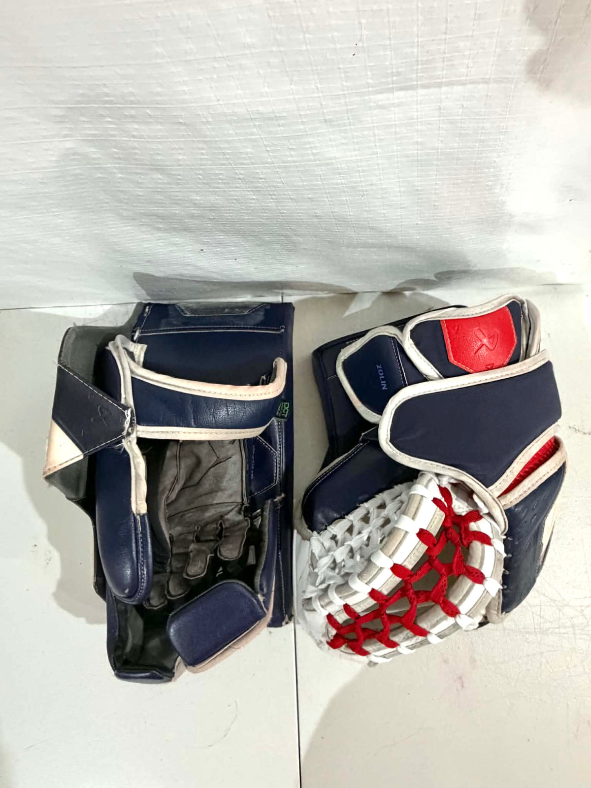 Bauer Supreme Shadow Regular Pro Stock glove and blocker set