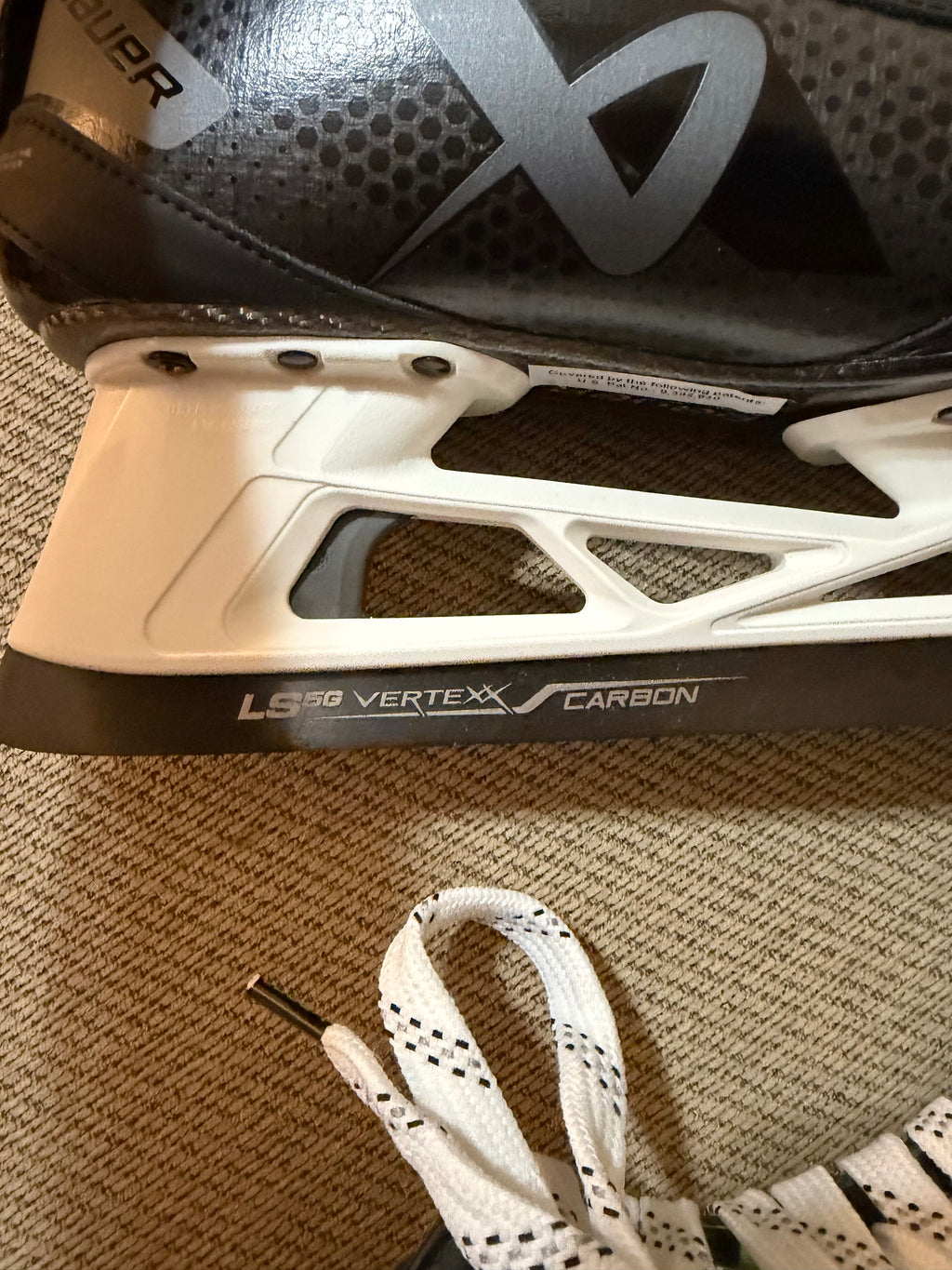 NEW Bauer Pro size 7.5 Hockey Goalie Skates