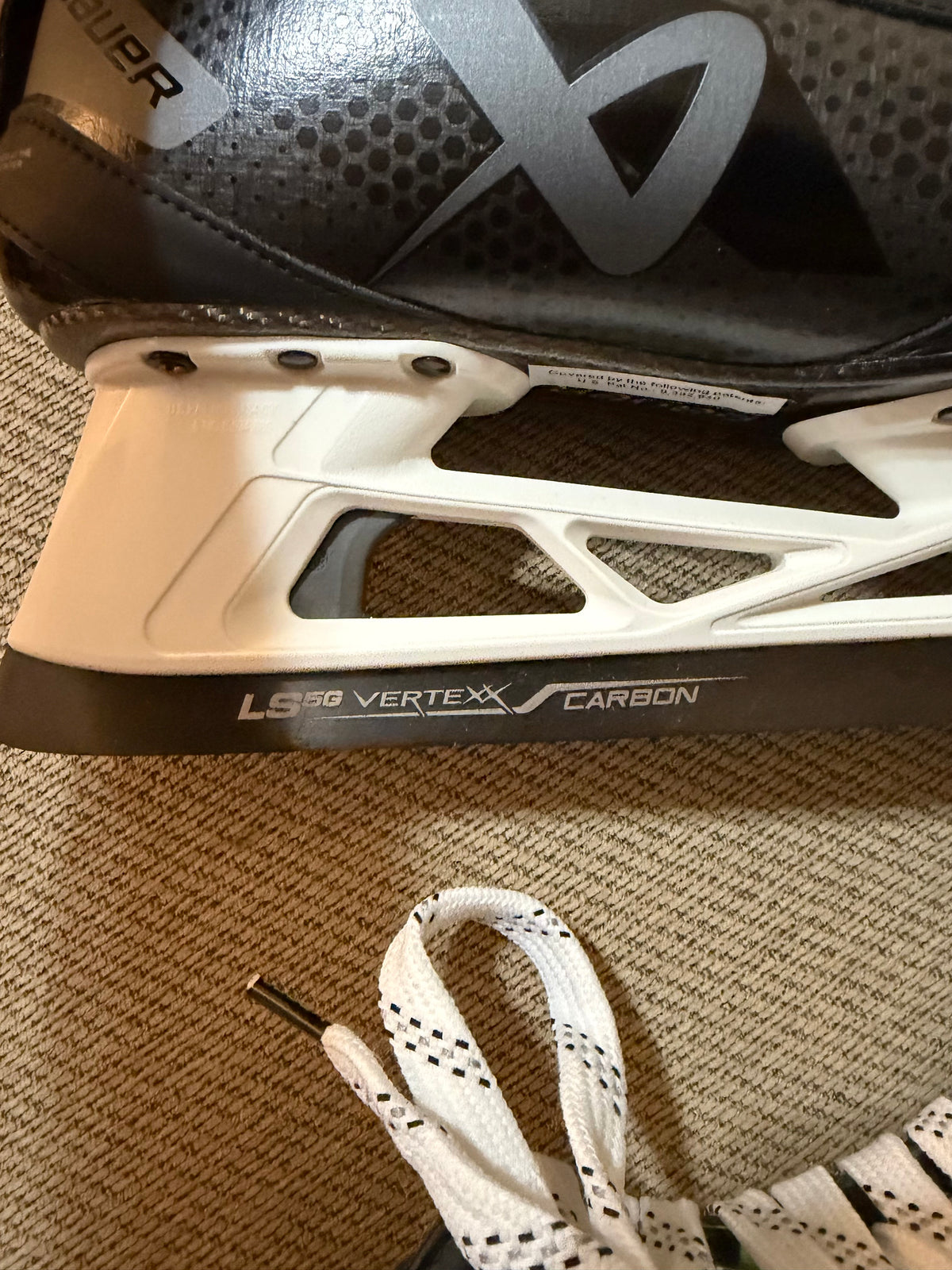 NEW Bauer Pro size 7.5 Hockey Goalie Skates