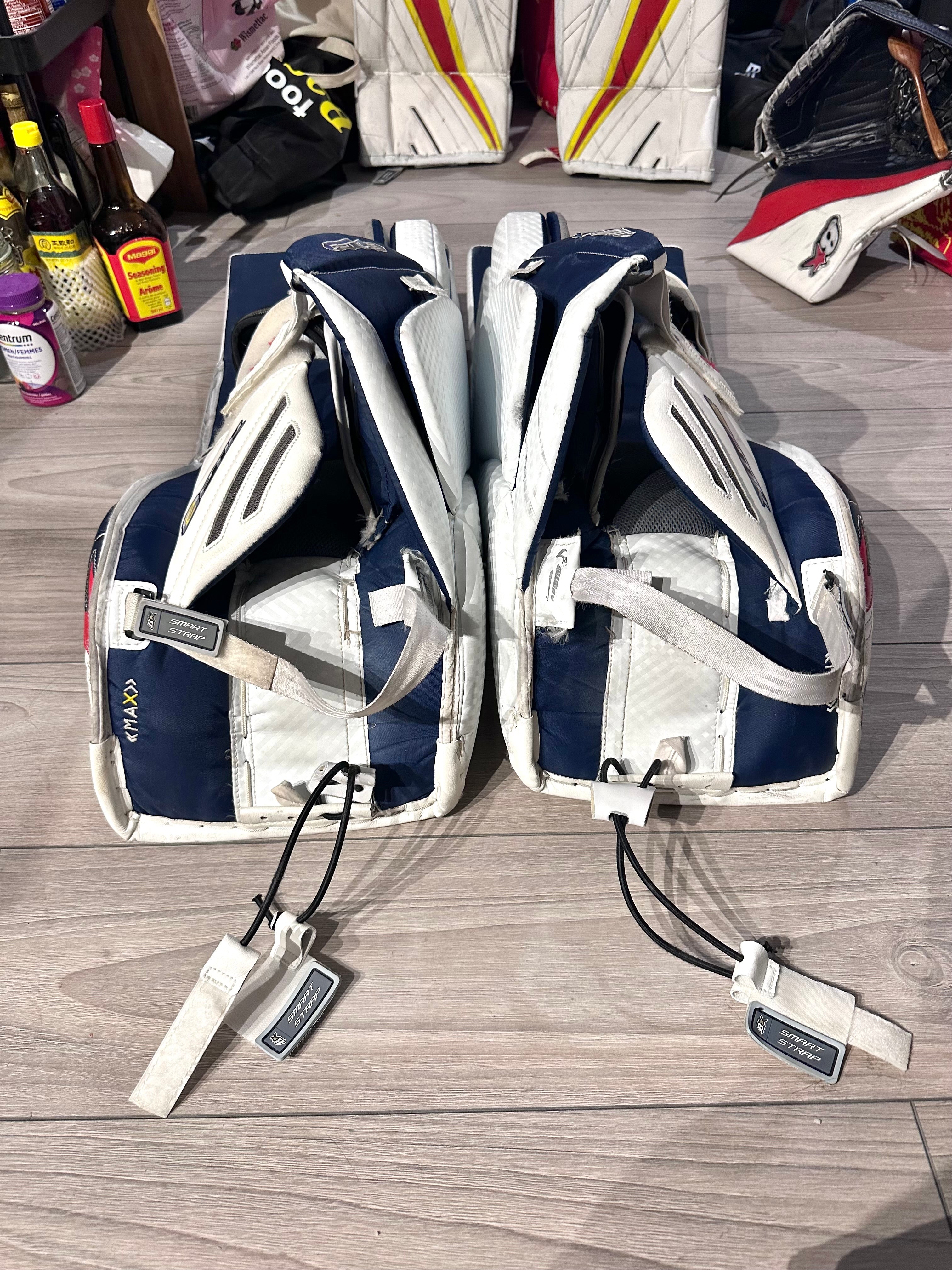 NCAA Brian’s / Vaughn Custom Optik 2 32+1 Full Right Pro Stock Goalie Full Set