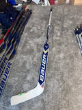 New NCAA Bauer Shadow Full Right 24" White Pro Stock Goalie Stick