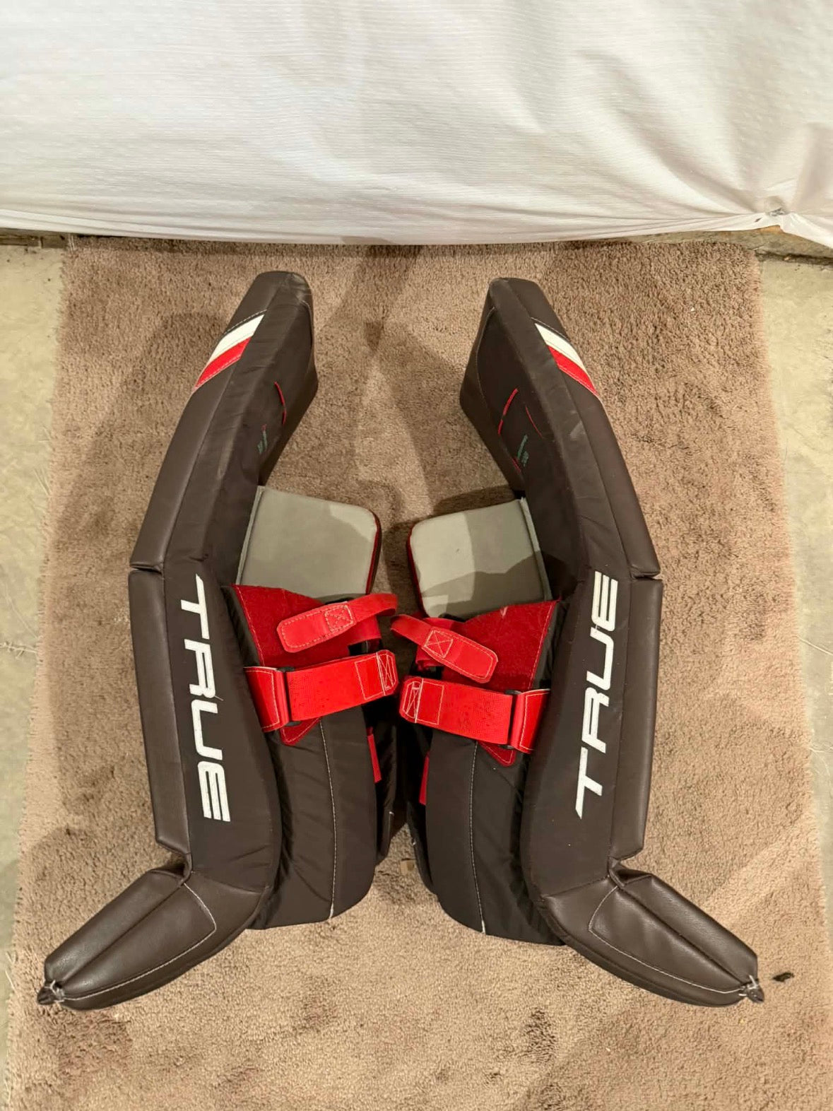 True L20.2 33+2 pro stock goalie full set