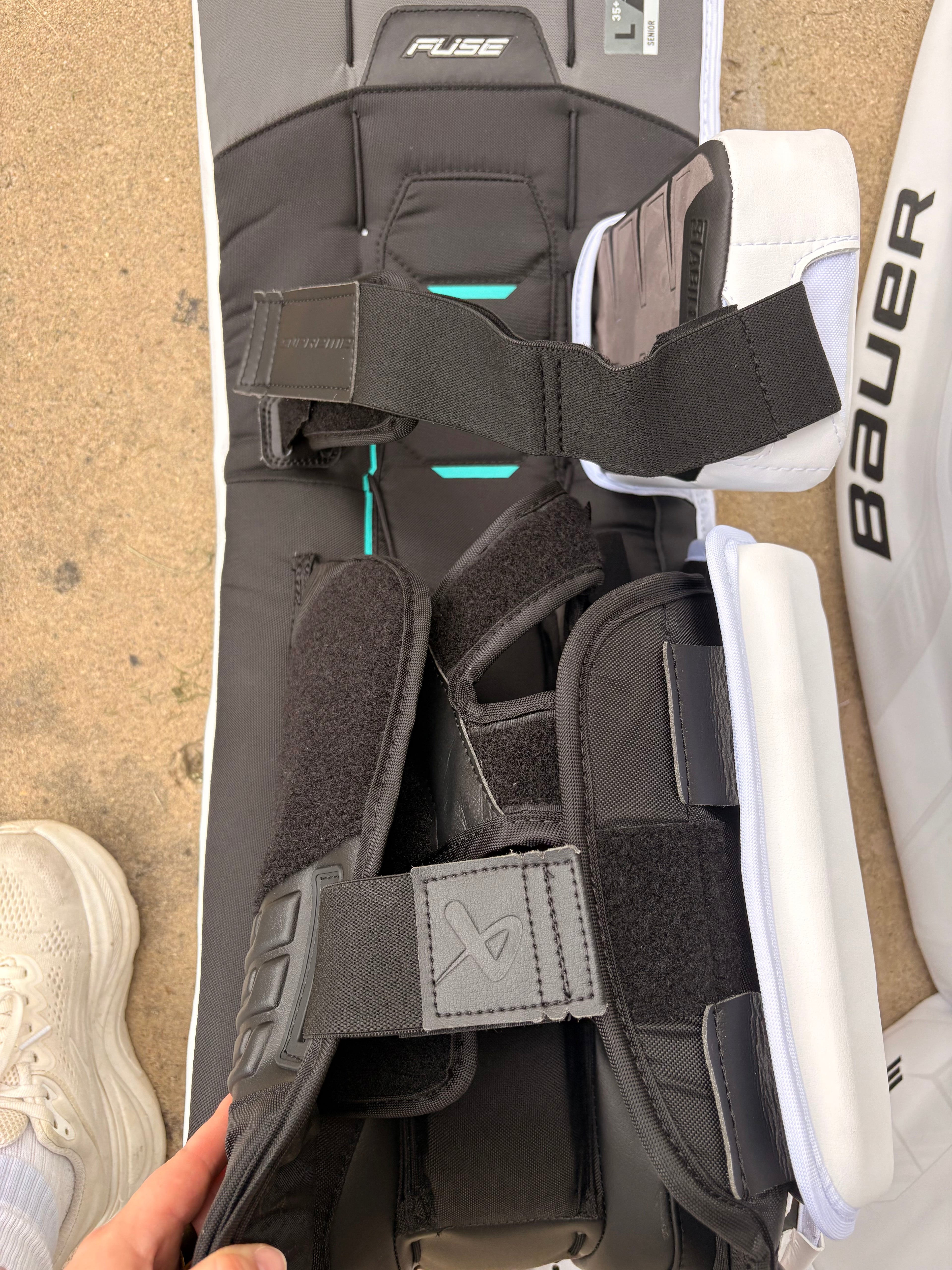 New Bauer supreme Fuse pro goalie full set