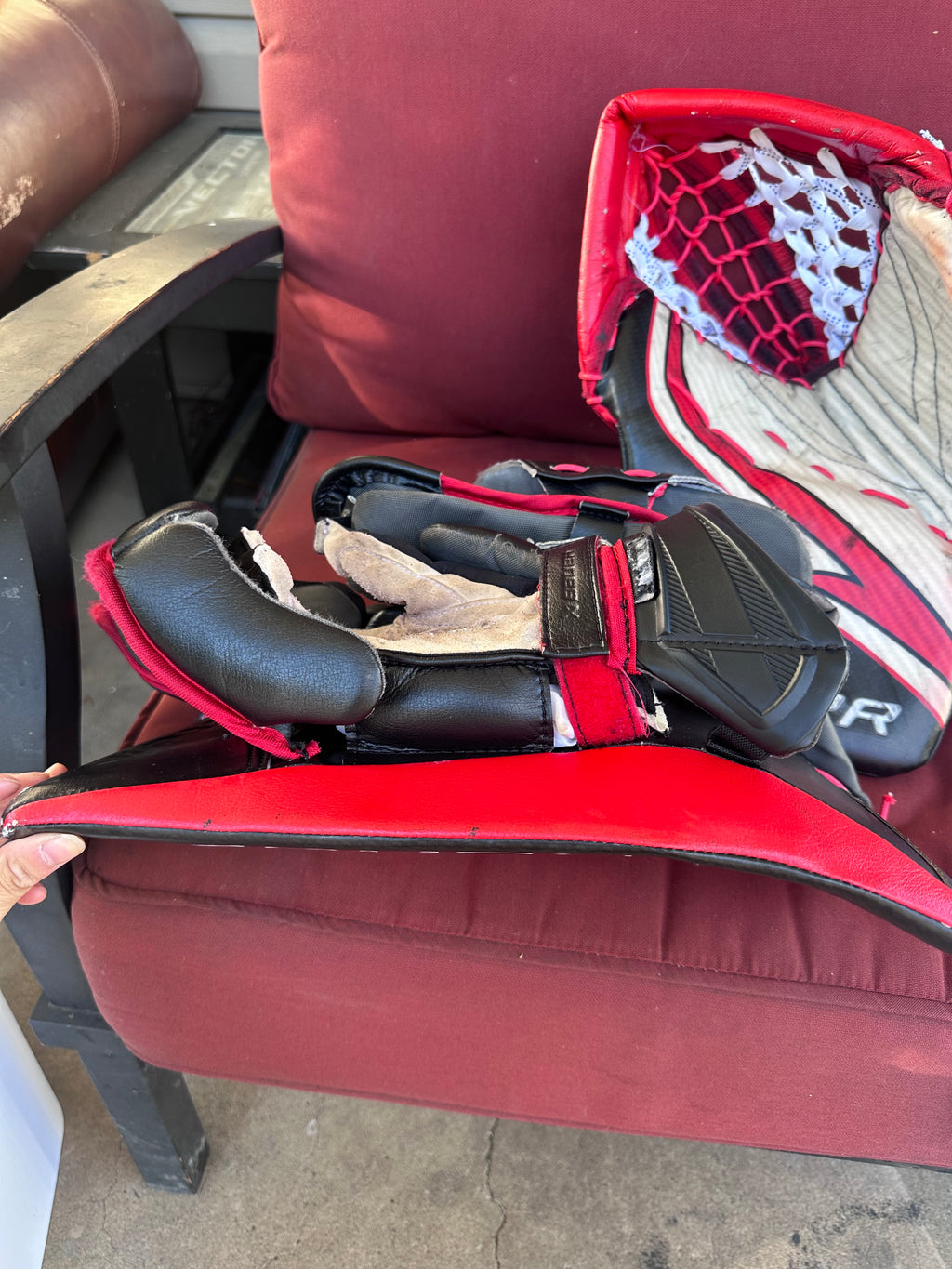 Bauer Hyperlite 2 33+1 pro stock goalie full set