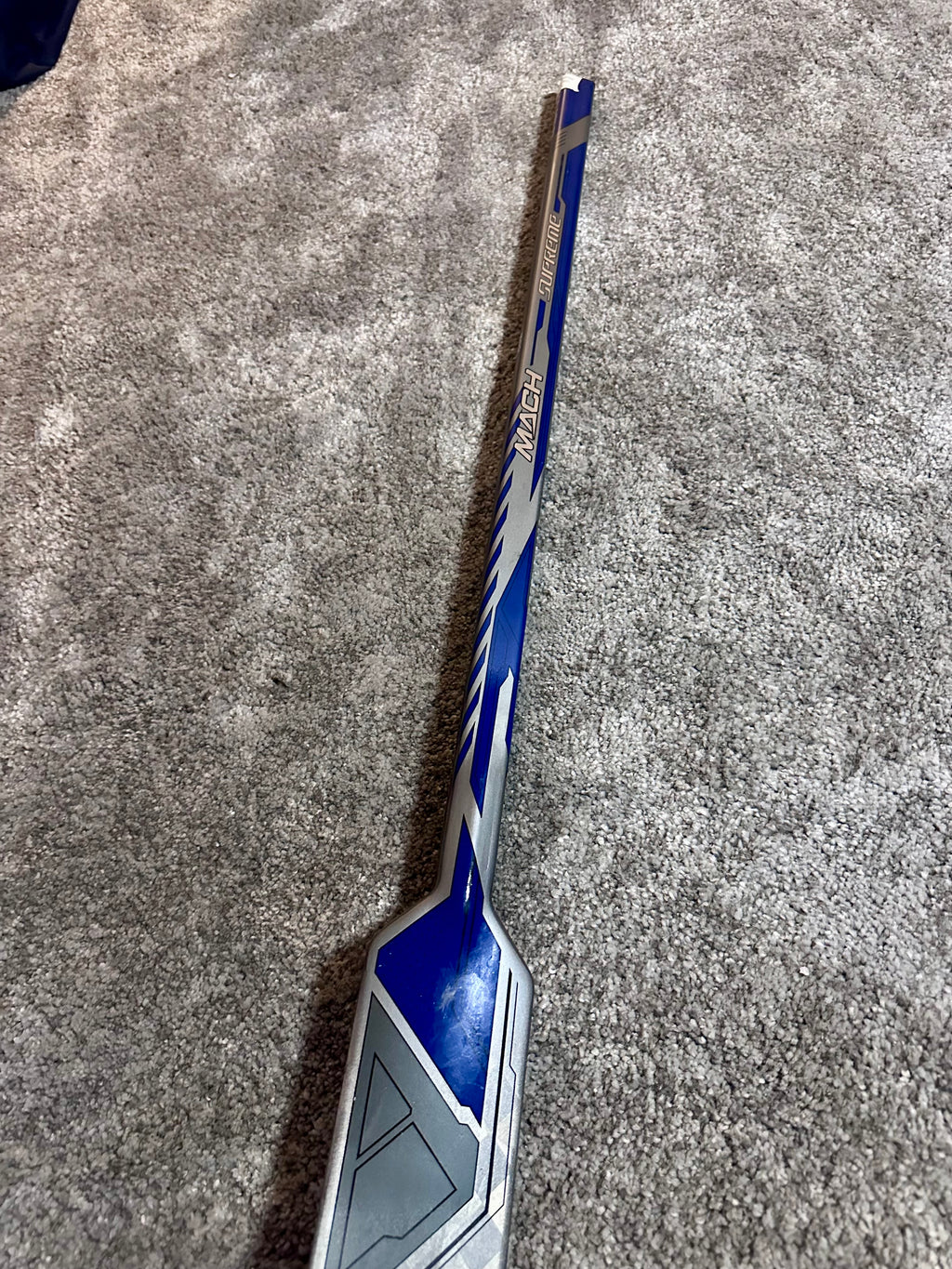 NCAA Bauer Mach 25” Full Right Pro Stock Goalie Stick #4