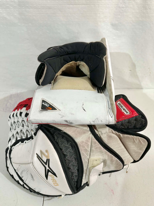 Bauer 2X/2S Pro Regular Pro Stock goalie glove and blocker set