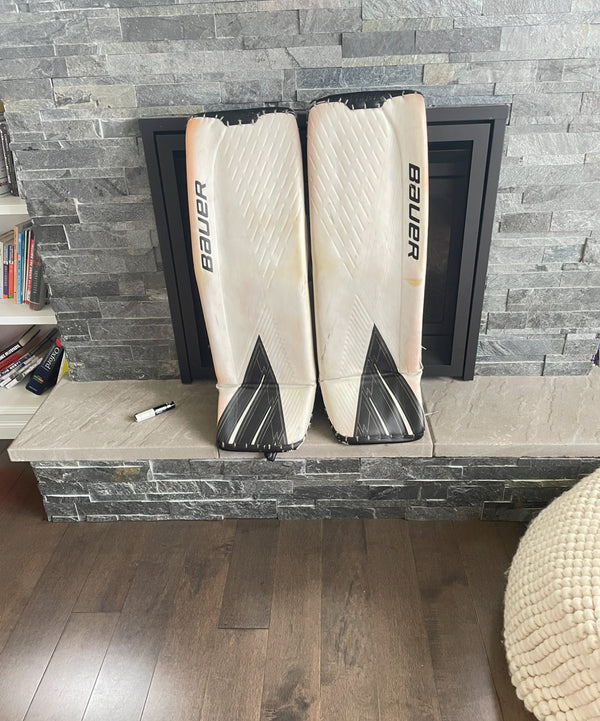 Bauer supreme Ultrasonic 36+1 pro stock goalie pads