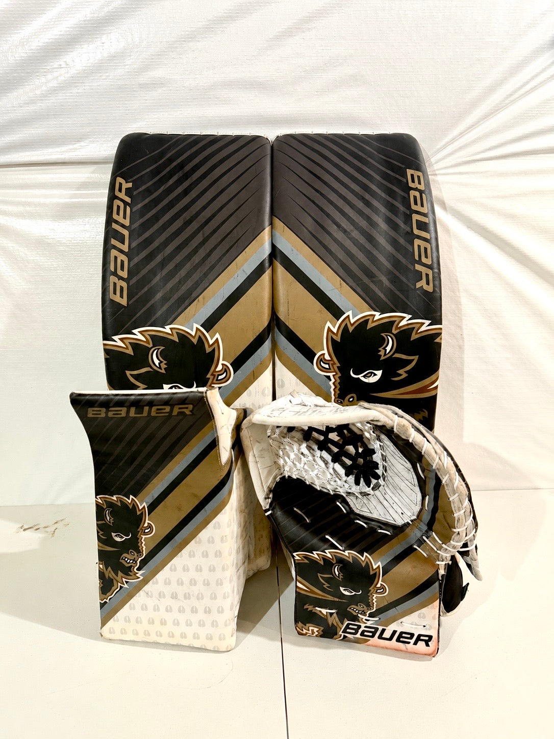 Bauer Digit Print Shadow 35+1 Pro Stock Goalie Full Set