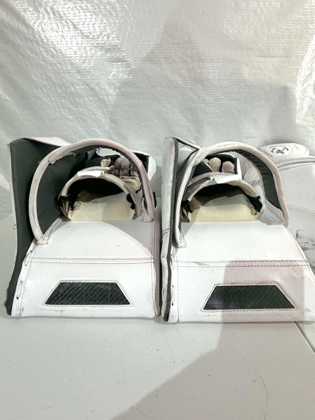 Bauer Flylite Full Right 35+1 Goalie Pro Stock Full Set with two glove sets