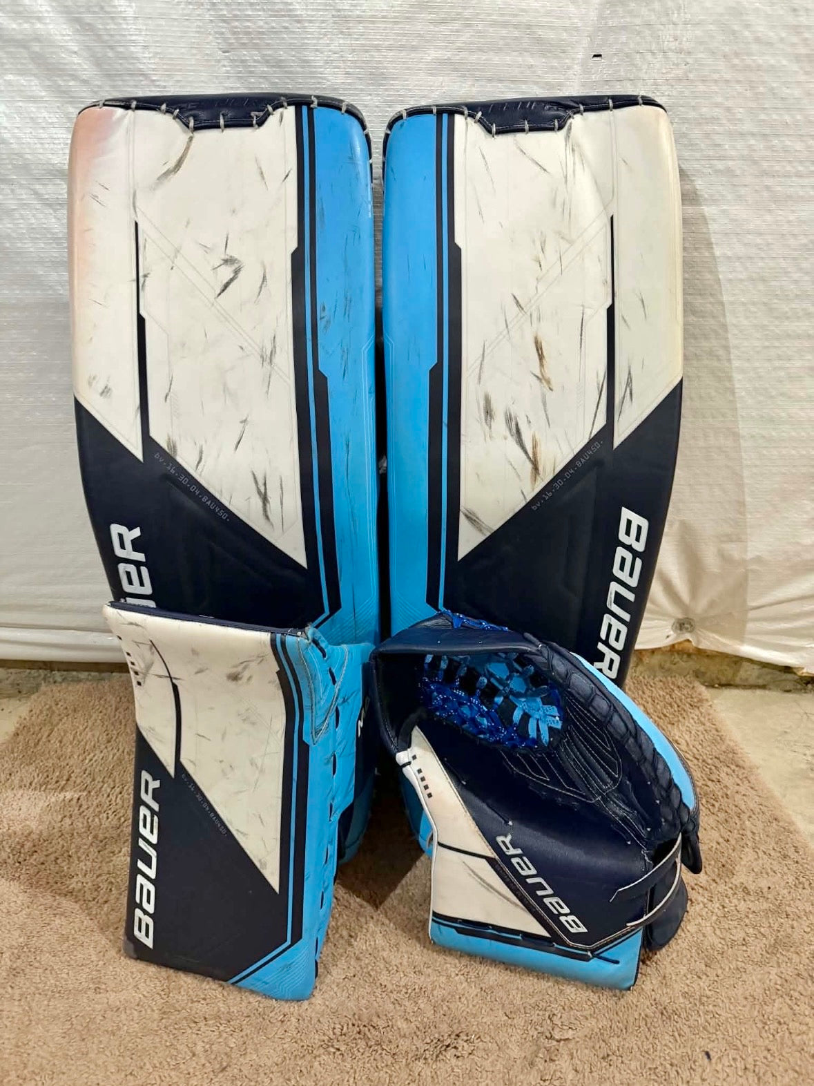 Bauer Mach 34+1 Regular Goalie pro stock Full Set