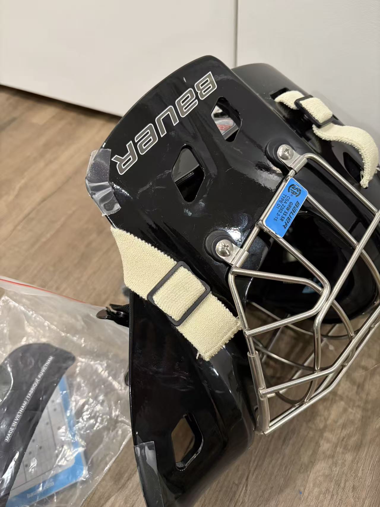 New Bauer NME One pro goalie mask