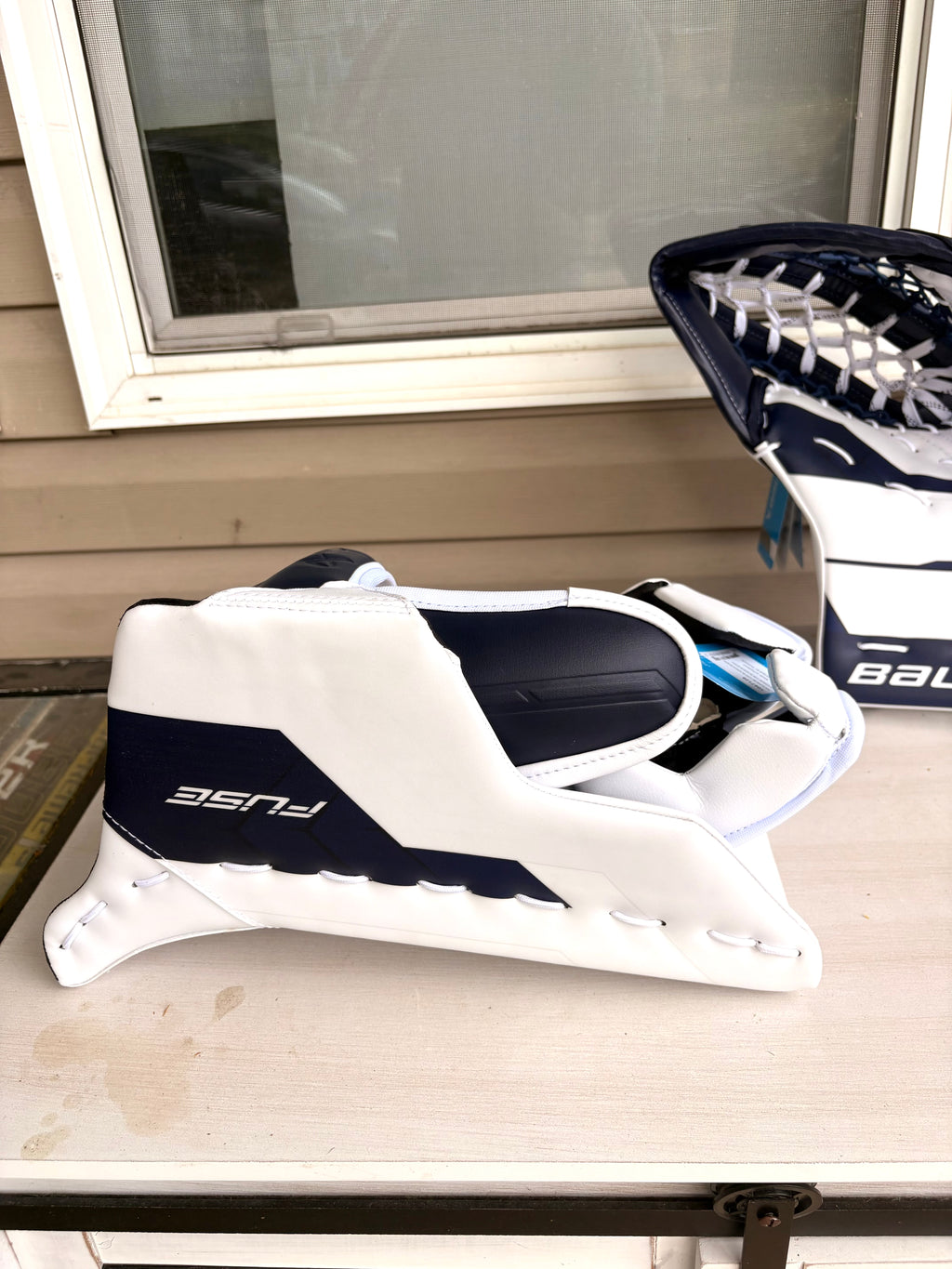 New Bauer supreme Fuse goalie full set