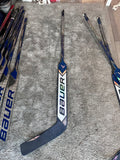 NCAA Bauer Shadow Full Right 24" Navy Pro Stock Goalie Stick #6