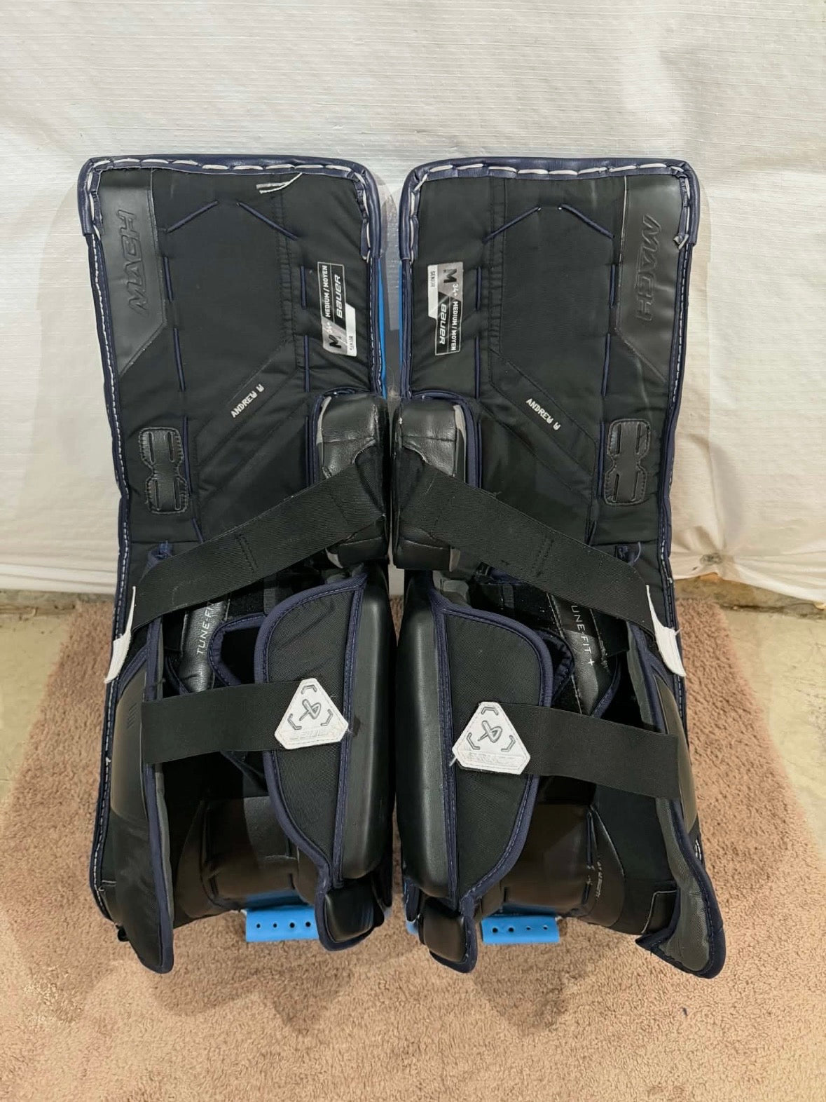 Bauer Mach 34+1 Regular Goalie pro stock Full Set