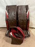 NCAA True L20.2 33+2 pro stock goalie pads and glove