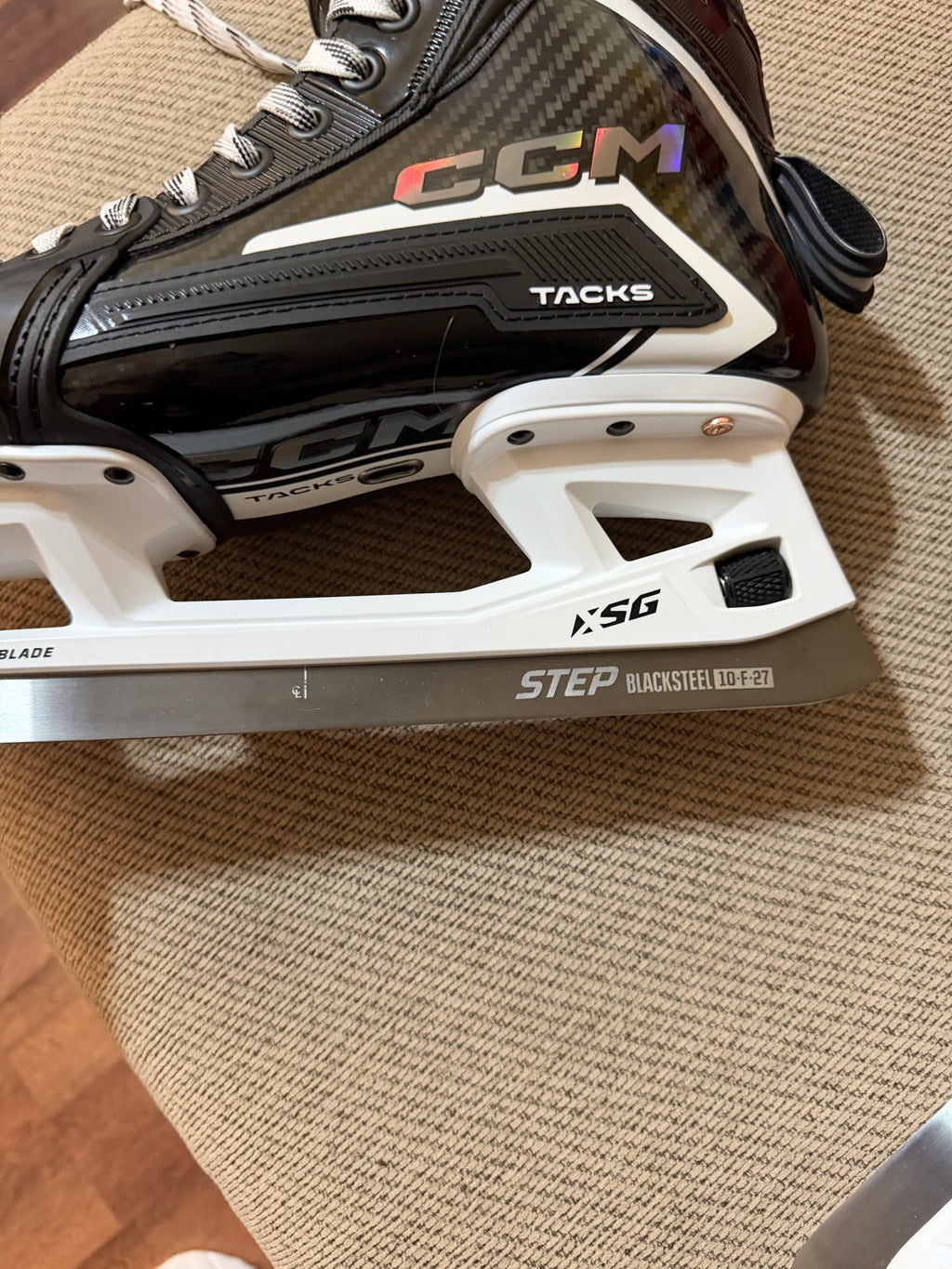 New 2026 CCM Tacks XR Hockey size 8 Goalie Skates