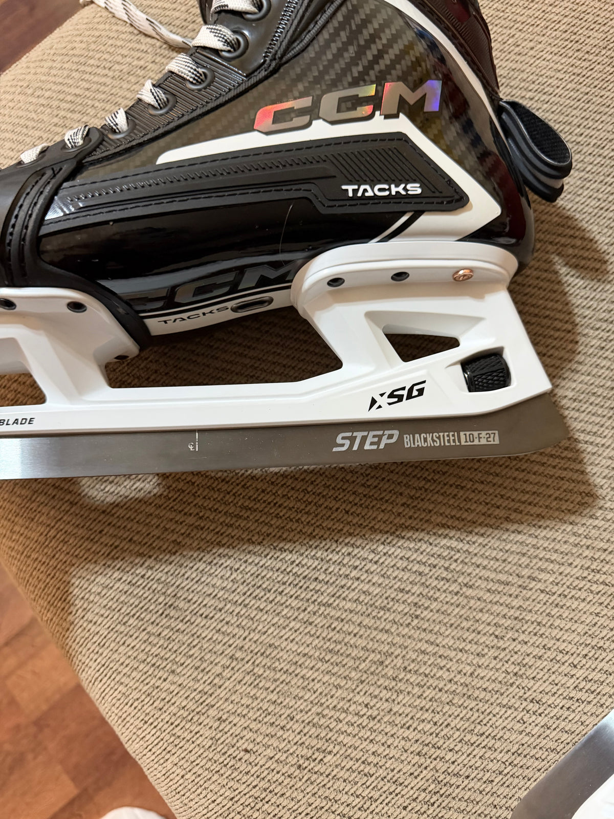 New 2026 CCM Tacks XR Hockey size 8 Goalie Skates