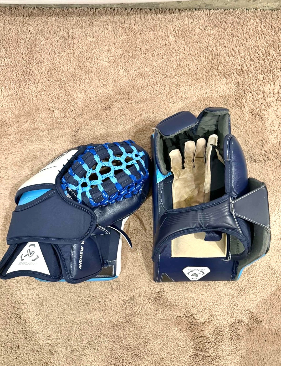 Bauer Mach 34+1 Regular Goalie pro stock Full Set