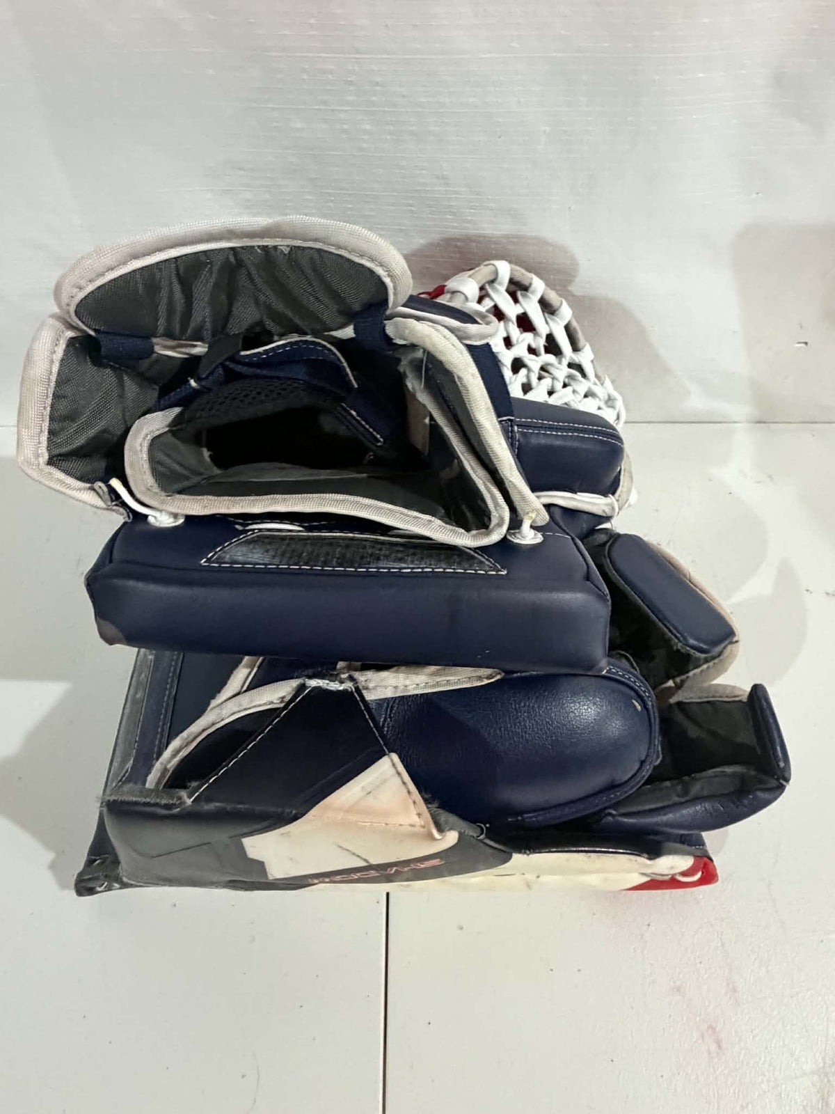 Bauer Supreme Shadow Regular Pro Stock glove and blocker set